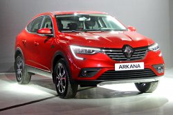 Renault Arkana 2019 - Creating patterns of car body and interior. Sale of templates in electronic form for cutting on paint protection film on a plotter
