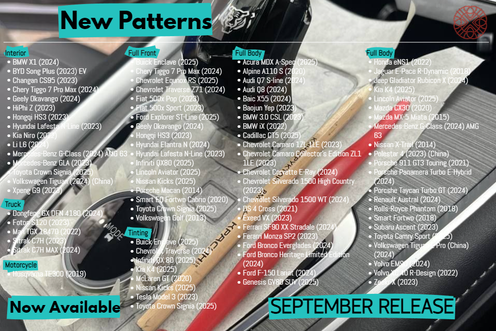 New Patterns Release