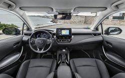 Toyota Corolla (2019)  - Erstellen von Mustern für Karosserie und Innenraum. Verkauf von Vorlagen in elektronischer Form zum Schneiden von Schutzfolien auf einem Plotter