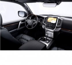 Toyota Land Cruiser 200 (2015) - Tworzenie wzorów karoserii i wnętrza. Sprzedaż szablonów w formie elektronicznej do cięcia na folii ochronnej na ploterze