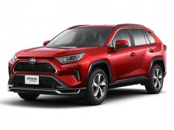 Toyota RAV4 (2021) PHV - Creating patterns of car body and interior. Sale of templates in electronic form for cutting on paint protection film on a plotter