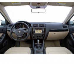 Volkswagen Jetta (2015) - Produccíon de plantillas para proteger carrocería y habitáculo de un coche con antigrava cubierta protectora. Plantillas para el corte en ploteador. Protección de elementos brillantes de habitáculo, pantallas, plástico.