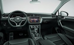 Volkswagen Tiguan (2017) Sport - Produccíon de plantillas para proteger carrocería y habitáculo de un coche con antigrava cubierta protectora. Plantillas para el corte en ploteador. Protección de elementos brillantes de habitáculo, pantallas, plástico.