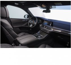 BMW x6 (2019) - Produccíon de plantillas para proteger carrocería y habitáculo de un coche con antigrava cubierta protectora. Plantillas para el corte en ploteador. Protección de elementos brillantes de habitáculo, pantallas, plástico.