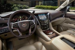 Cadillac Escalade interior (2015) - การสร้างรูปแบบของตัวถังรถและการตกแต่งภายใน ขายแม่แบบในรูปแบบอิเล็กทรอนิกส์สำหรับการตัดฟิล์มป้องกันสีบนล็อตเตอร์