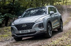 Hyundai Santa Fe 2018 - Criação de padrões de carroçaria e interior. Venda de modelos em formato electrónico para corte em película de protecção de tinta numa plotadora