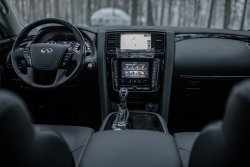 Infiniti QX80 (2020) - Criação de padrões de carroçaria e interior. Venda de modelos em formato electrónico para corte em película de protecção de tinta numa plotadora