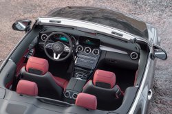 Mercedes-Benz C-class coupe AMG Line 2018 - Tworzenie wzorów karoserii i wnętrza. Sprzedaż szablonów w formie elektronicznej do cięcia na folii ochronnej na ploterze