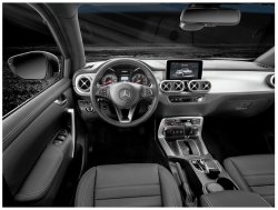Mercedes-benz X-class (2018)  - 차체와 내부의 패턴 만들기. 플로터의 페인트 보호 필름 절단 용 전자 형태의 템플릿 판매