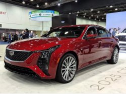 Cadillac CT5 (2025) - Creating patterns of car body and interior. Sale of templates in electronic form for cutting on paint protection film on a plotter