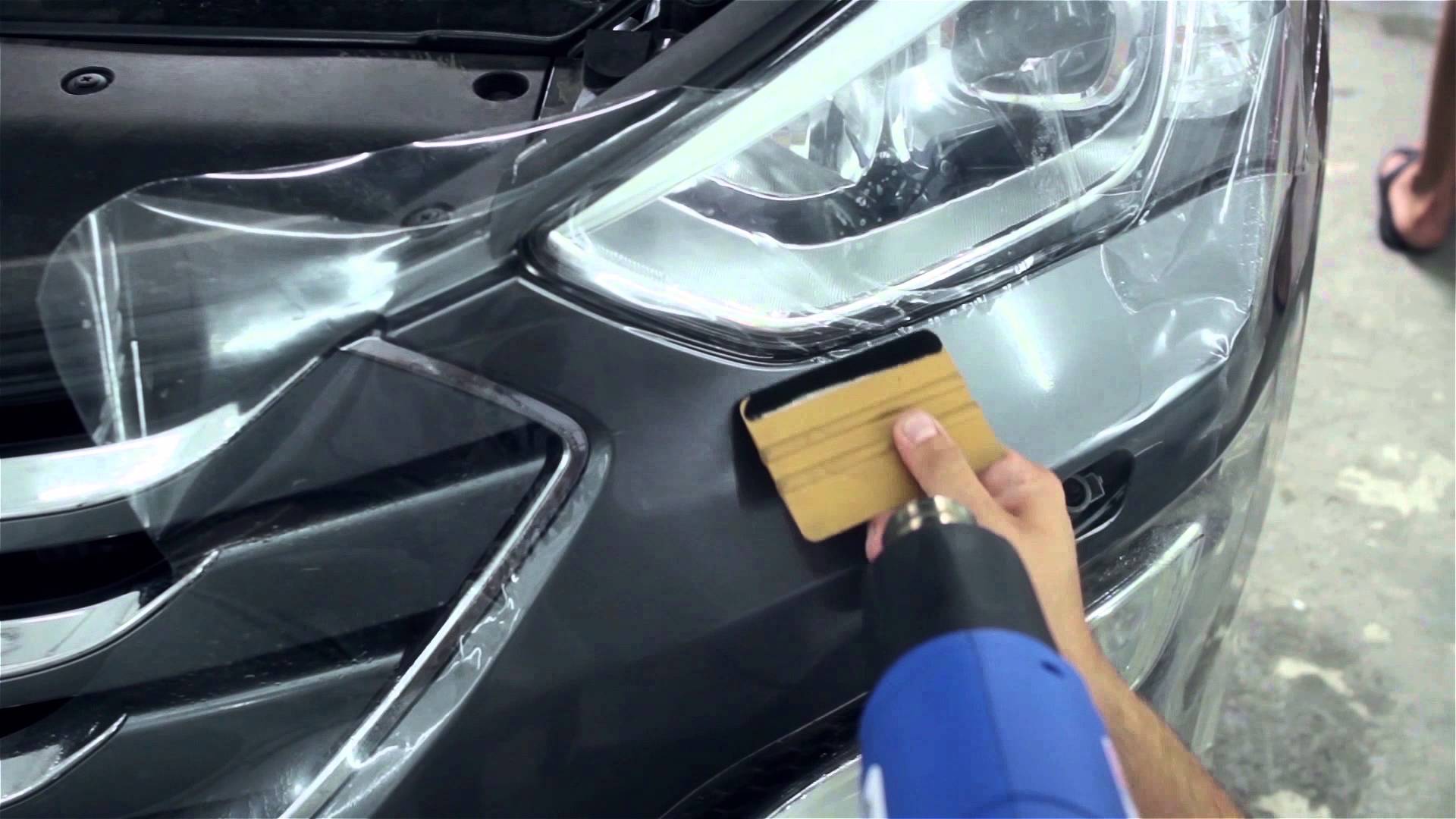 How to protect a bumper from scratches
